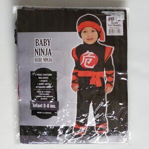 CUTE BABY NINJA Costume BNIP Infant 0-6 months
